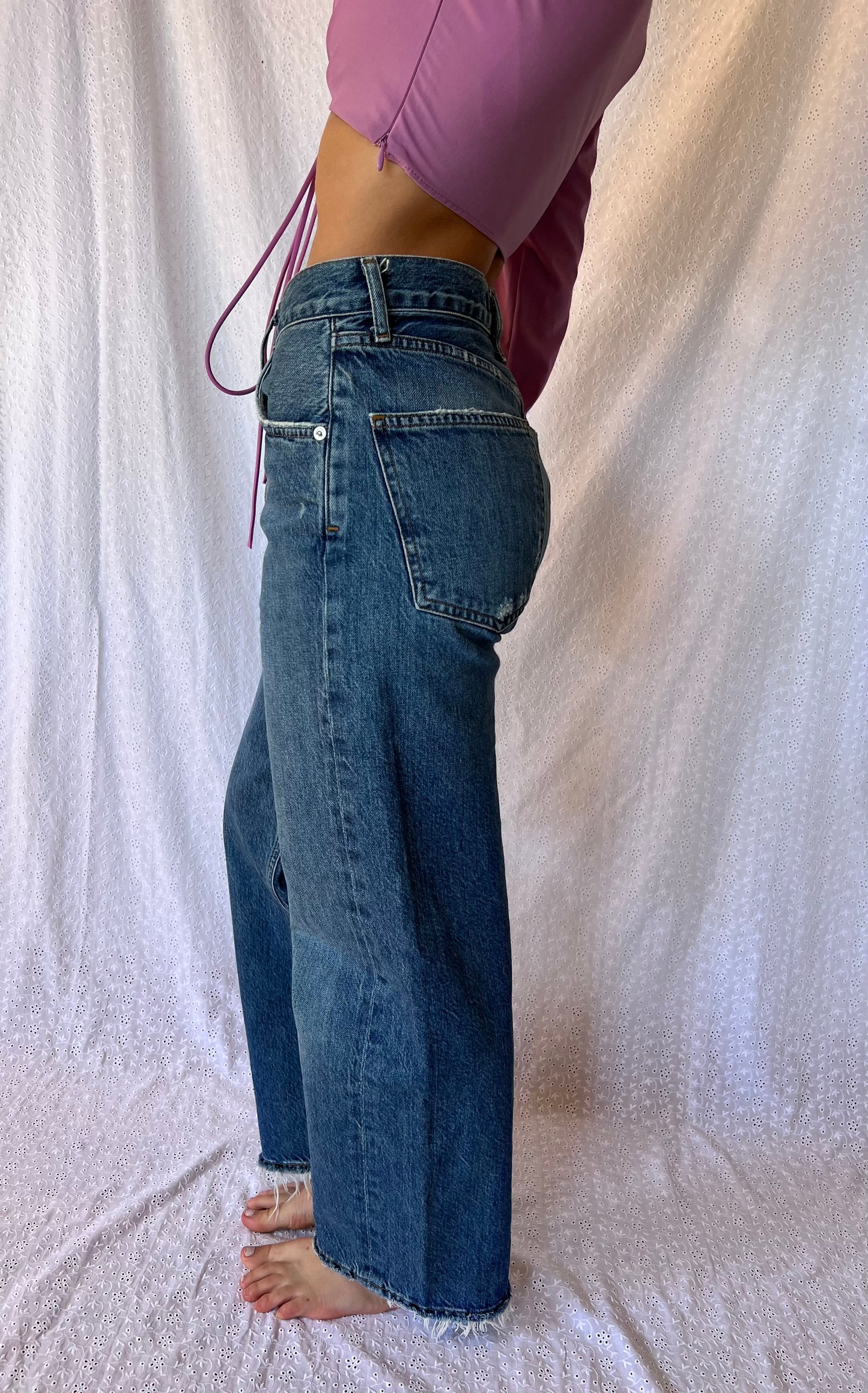 Agolde Wide Leg Ren Jeans