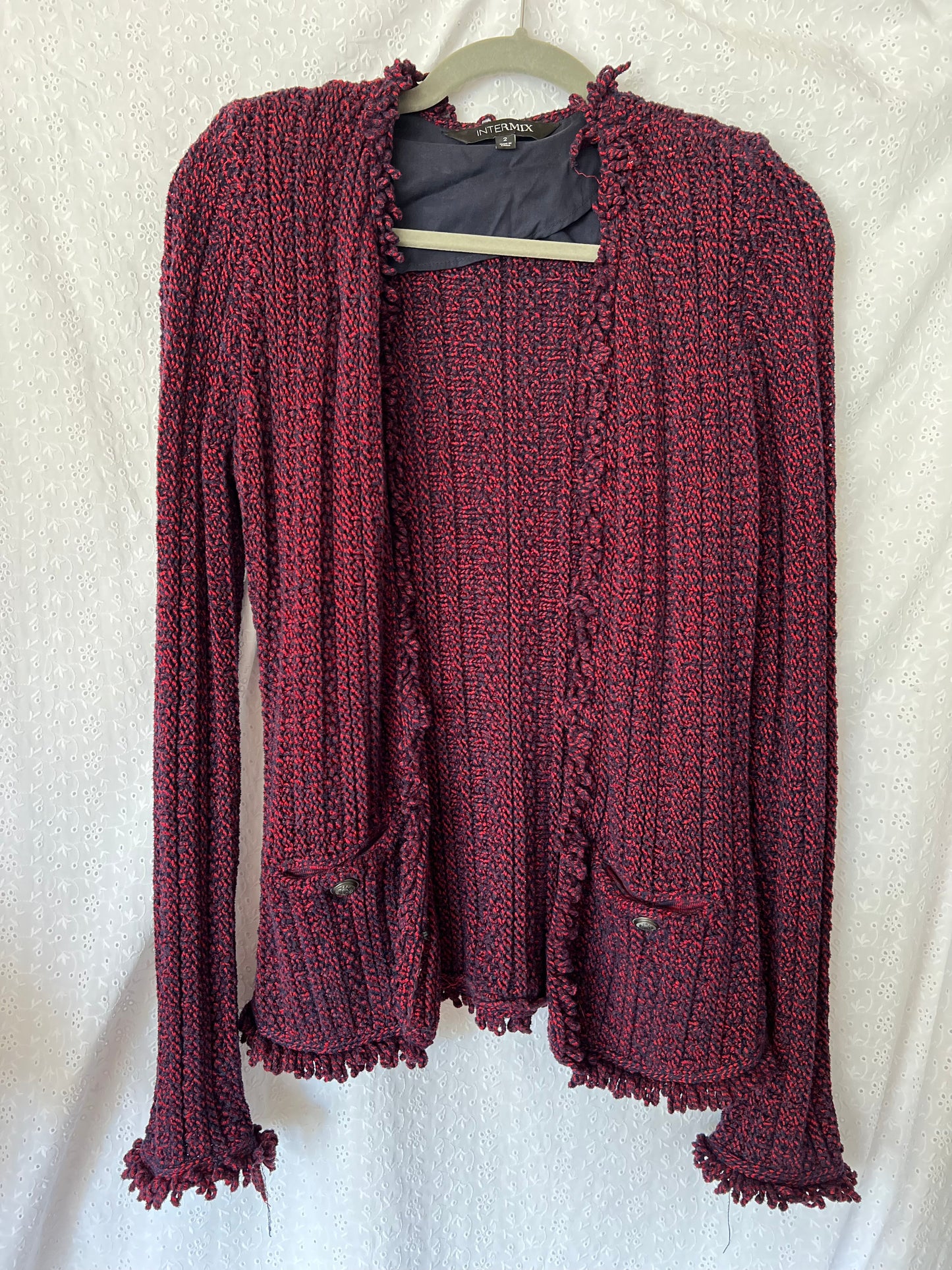 Intermix Tweed Cardigan