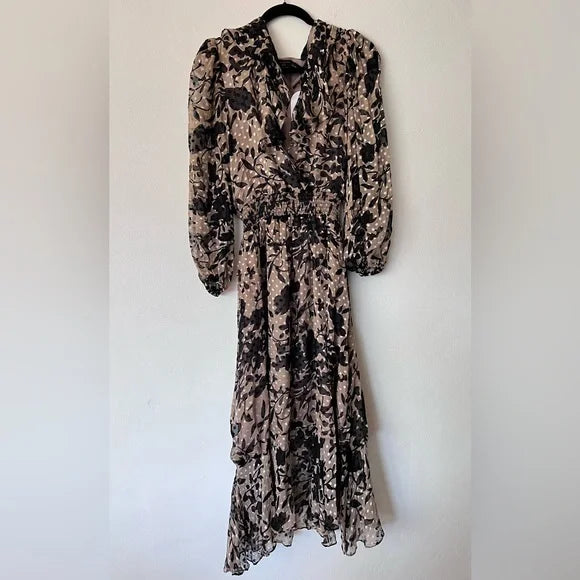 Revolve House of Harlow Black Floral Maxi Dress Revolve House of Harlow Black Floral Maxi Dress